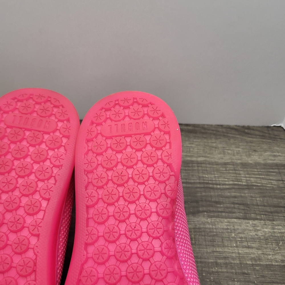 NOBULL Outwork Neon Pink Womens Size 9 Sneakers Cross Training Weightlifting - Picture 9 of 10